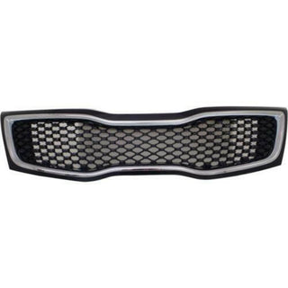 2014-2015 Kia Optima Grille, Black, w/Chrome Molding, USA Built.