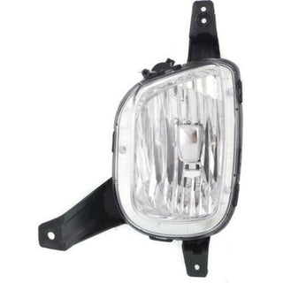 2015-2016 Kia Sedona Fog Lamp LH, Assembly, Multireflector, Square Type.