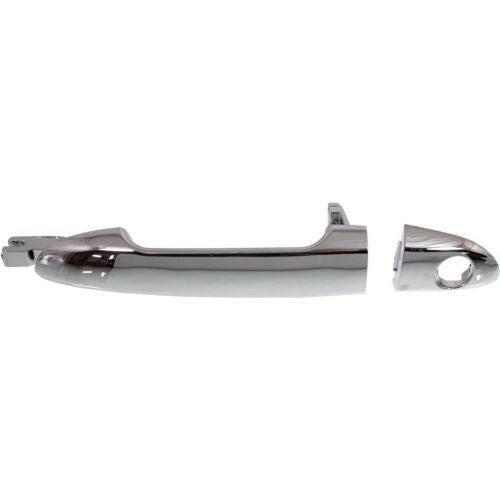 2004-2009 Kia Spectra Front Door Handle LH, Chrome, Handle+cover.