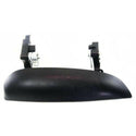 2001-2002 Kia Rio Front Door Handle RH, Outside, Smooth Black.