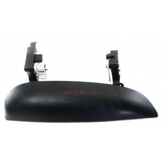 2001-2002 Kia Rio Front Door Handle RH, Outside, Smooth Black.