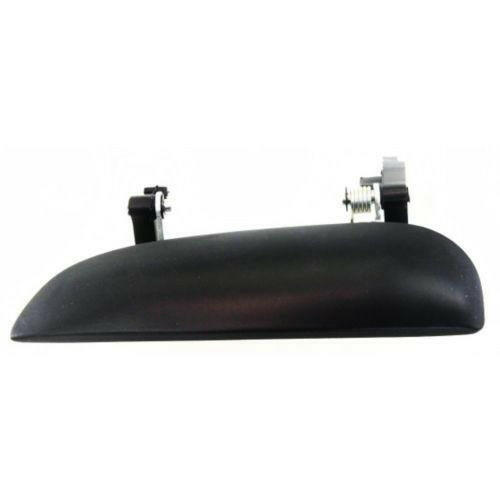 2001-2002 Kia Rio Front Door Handle LH, Outside, Smooth Black.