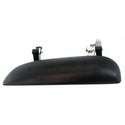 2001-2002 Kia Rio Front Door Handle LH, Outside, Smooth Black.