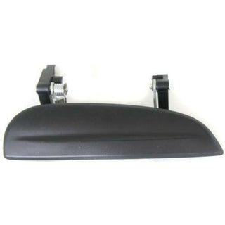 2003-2005 Kia Rio Front Door Handle RH, Outside, Smooth Black.