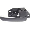 1999-2001 Hyundai Sonata Front Door Handle RH, Textured Black, Plastic.
