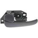 1999-2001 Hyundai Sonata Front Door Handle LH, Textured Black, Plastic.