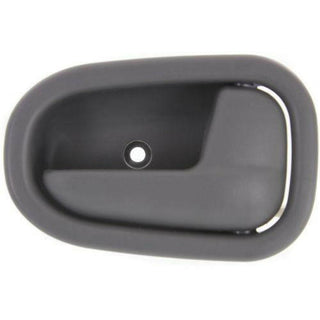 1995-2001 Kia Sportage Front Door Handle RH, Inside, Dark Gray, Plastic.
