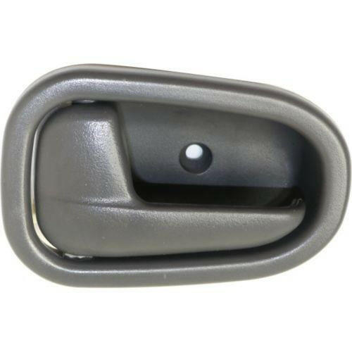 1995-2001 Kia Sportage Front Door Handle LH, Inside, Dark Gray, Plastic.