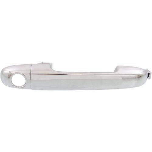 2010-2013 Kia Forte Front Door Handle LH, Outside, Chrome, w/Keyhole.