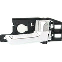 2005-2010 Kia Sportage Front Door Handle RH, Inside, Chrome, Plastic.