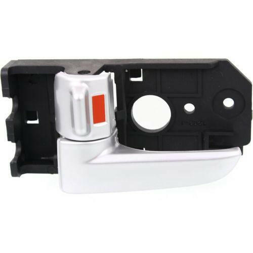 2004-2009 Kia Spectra5 Front Door Handle LH, Inside, Silver, Plastic.