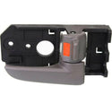 2004-2009 Kia Spectra Front Door Handle RH, Inside, Deep Gray, Plastic.