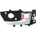2010-2013 Kia Forte Front Door Handle RH, Inside, Painted Silver, Plastic.
