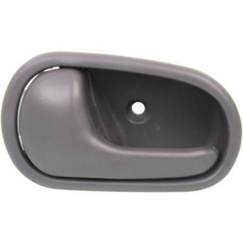 2001-2002 Kia Rio Front Door Handle LH, Inside, Gray, Plastic (=rear).
