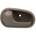 2001-2002 Kia Rio Front Door Handle LH, Inside, Oak Beige (=rear).