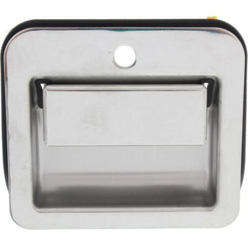 1995-2001 Kenworth K300 Front Door Handle LH, Outside, All Chrome, Metal.