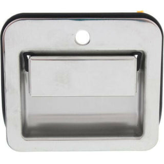 1995-2001 Kenworth K300 Front Door Handle LH, Outside, All Chrome, Metal.