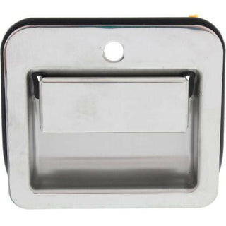 1995-2001 Kenworth T300 Front Door Handle LH, Outside, All Chrome, Metal.