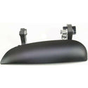 2001-2002 Kia Rio Rear Door Handle LH, Outside, Smooth Black.