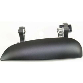 2001-2002 Kia Rio Rear Door Handle LH, Outside, Smooth Black.