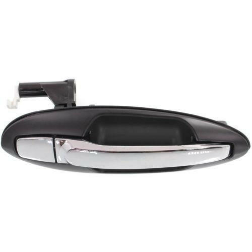 2001-2006 Kia Optima Rear Door Handle RH, Chrome-black, Old Body Style.