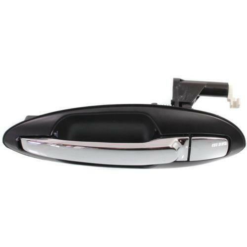 2001-2006 Kia Magentis Rear Door Handle LH, Chrome-black, Old Body Style.
