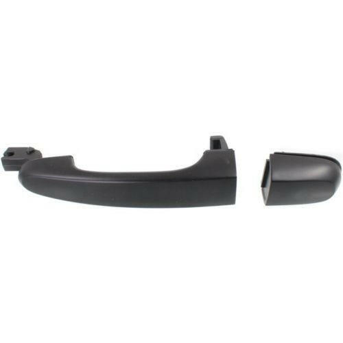 2004-2009 Kia Spectra Rear Door Handle LH, Primed Blk, Handle+cover.
