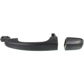 2004-2009 Kia Spectra Rear Door Handle LH, Primed Blk, Handle+cover.