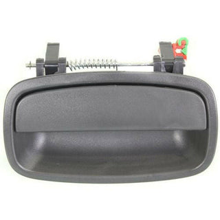 1995-2002 Kia Sportage Rear Door Handle LH, Outside, Textured Black.