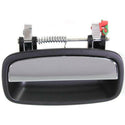 1995-2002 Kia Sportage Rear Door Handle LH Lever/Primed Hsg, w/Chrome.
