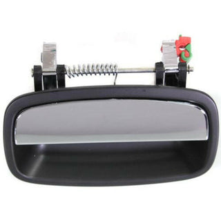 1995-2002 Kia Sportage Rear Door Handle LH Lever/Primed Hsg, w/Chrome.