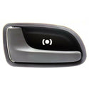 2003-2005 Kia Rio Rear Door Handle LH, Inside, Gray.