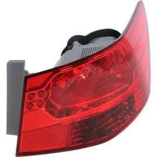 2010-2013 Kia Forte Tail Lamp RH, Outer, Assembly, Sedan.