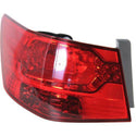 2010-2013 Kia Forte Tail Lamp LH, Outer, Assembly, Sedan.