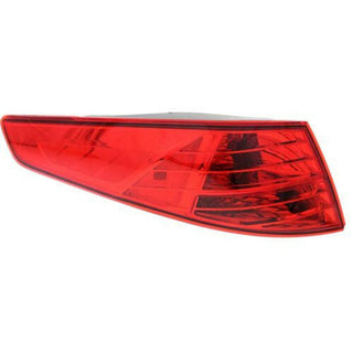 2011-2013 Kia Optima Tail Lamp LH, Outer, Assembly, Halogen, Exc Hybrid.