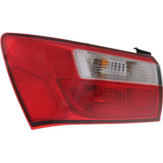 2012-2015 Kia Rio Tail Lamp LH, Outer, Assembly, Ex/lx Models, Sedan - Classic 2 Current Fabrication