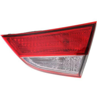 2011-2013 Hyundai Elantra Tail Lamp LH, Inner, Assembly, Sedan.