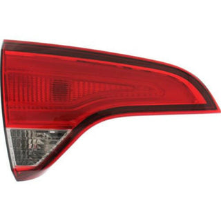 2014-2015 Kia Sorento Tail Lamp LH, Inner, Assembly, Bulb Type.