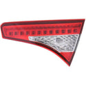 2011-2013 Kia Optima Tail Lamp RH, Inner, Assembly, Led Type, Exc Hybrid.