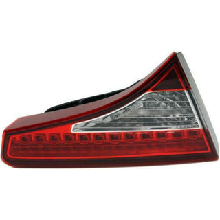 2011-2013 Kia Optima Tail Lamp LH, Inner, Assembly, Led Type, Exc Hybrid.