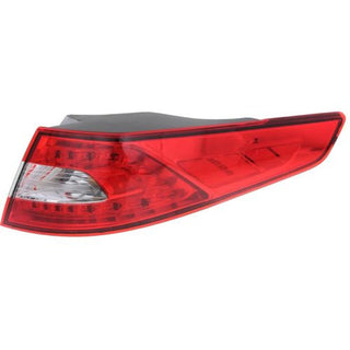 2011-2013 Kia Optima Tail Lamp RH, Outer, Assembly, Led Type, Exc Hybrid - Classic 2 Current Fabrication