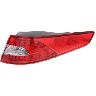 2011-2013 Kia Optima Tail Lamp RH, Outer, Assembly, Led Type, Exc Hybrid.