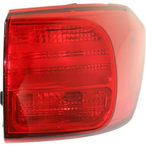 2015-2016 Kia Sedona Tail Lamp RH, Outer, Assembly, Bulb Type.