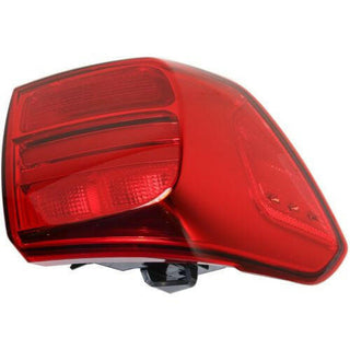 2015-2016 Kia Sedona Tail Lamp LH, Outer, Assembly, Led Type.