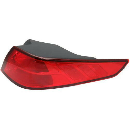 2014-2015 Kia Optima Tail Lamp RH, Outer, Assembly, Bulb Type, Exc Hybrid.