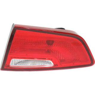 2014-2015 Kia Optima Tail Lamp RH, Inner, Assembly, Bulb Type, Exc Hybrid.