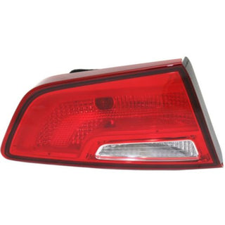 2014-2015 Kia Optima Tail Lamp LH, Inner, Assembly, Bulb Type, Exc Hybrid - Classic 2 Current Fabrication