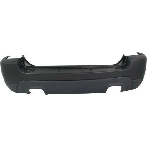 2009-2010 Kia Sportage Rear Bumper Cover, 2.7L ., w/o Luxury, w/2 Exhaust Hole.