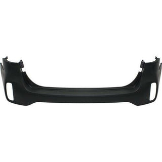 2014-2015 Kia Sorento Rear Bumper Cover, Upper, Primed, w/o Sensor-CAPA.