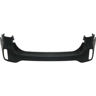 2014-2015 Kia Sorento Rear Bumper Cover, Upper, Primed, w/o Sensor.